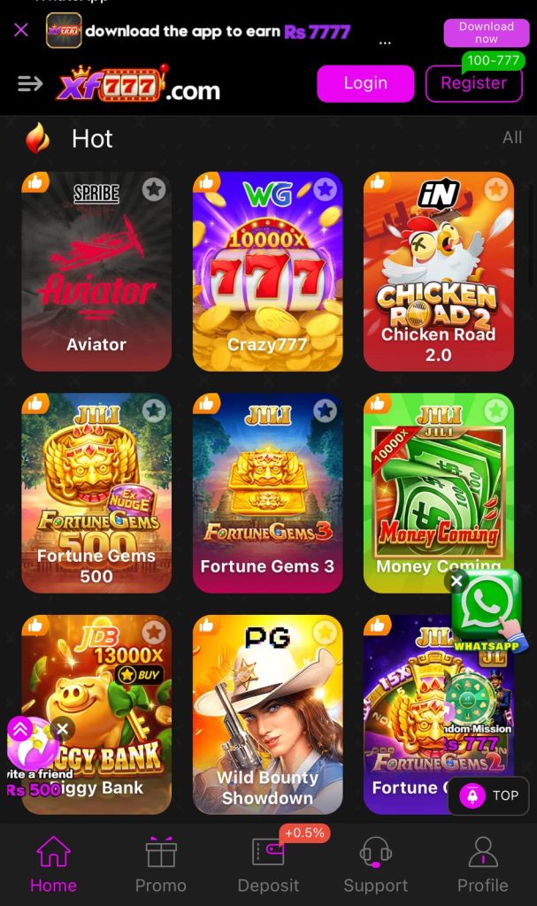 XF777 Game